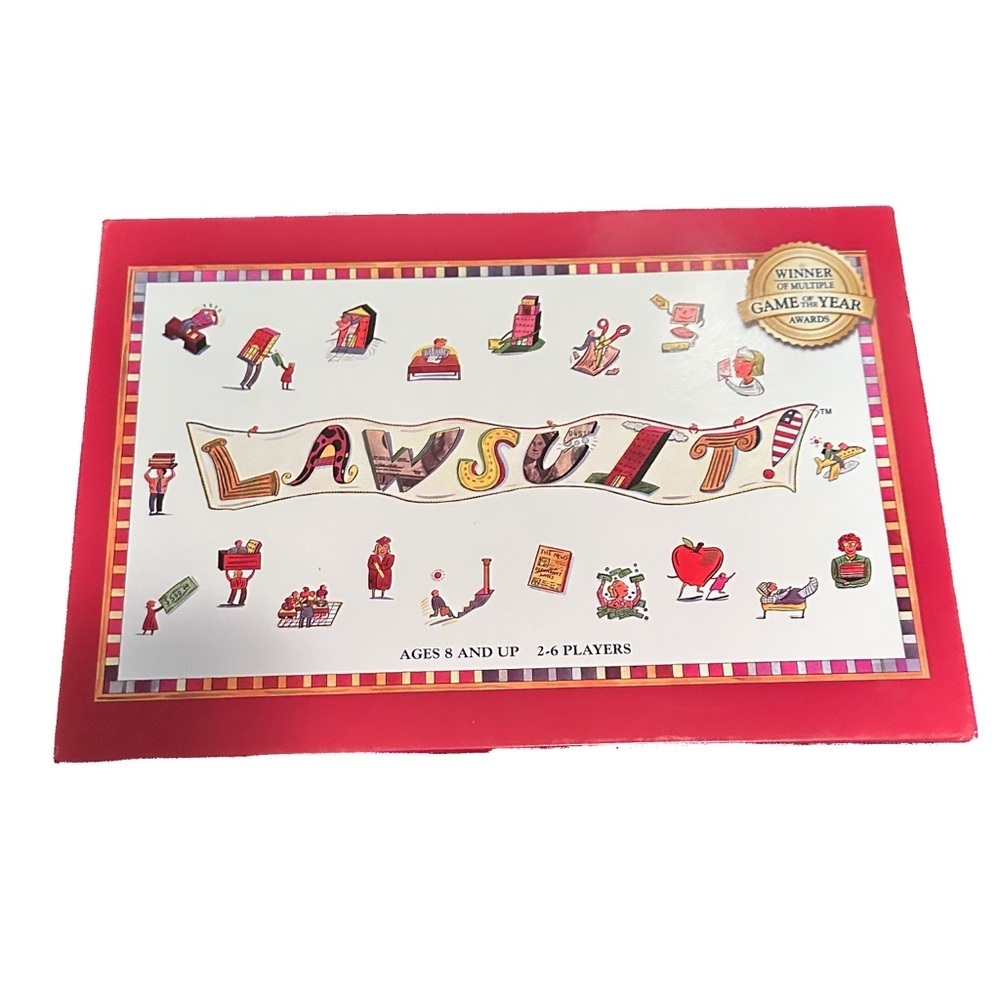 Lawsuit Board Game - NEW
